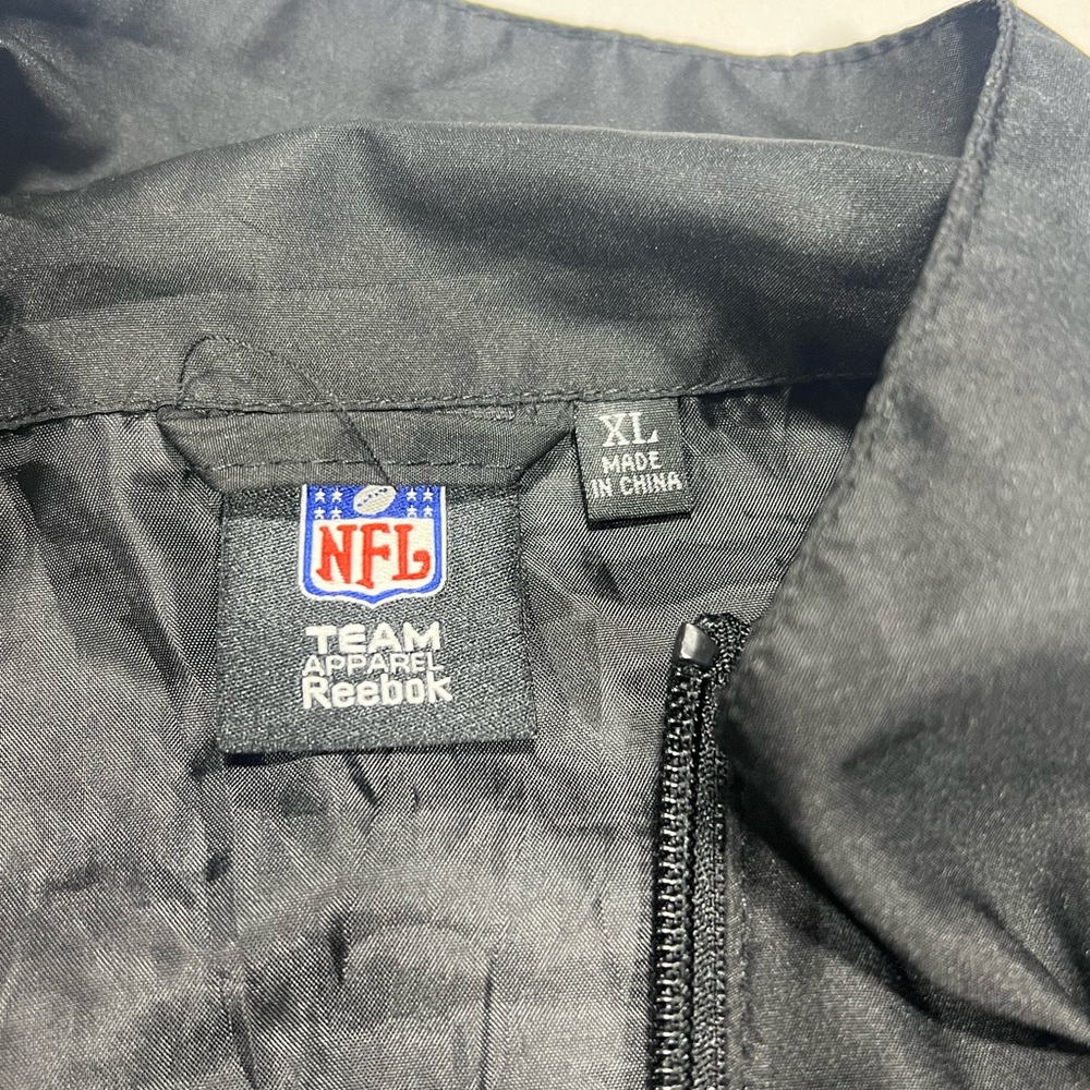 Reebok Vintage Detroit Lions Sports Illustrated Black and Gray Windbreaker XL - Picture 3 of 8